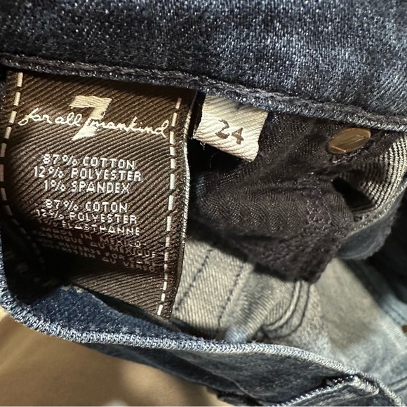 7 For All Mankind Gwenevere Skinny jeans size 24 - Picture 5 of 5